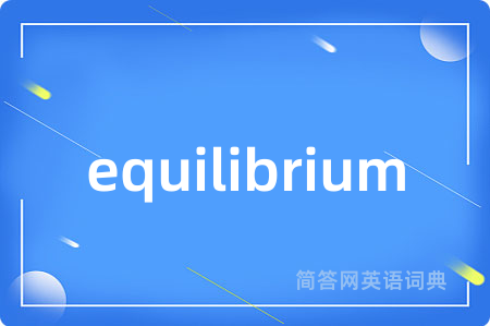 equilibrium