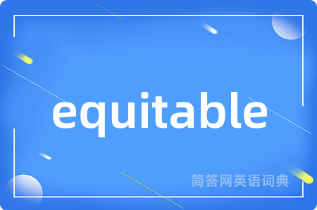 equitable