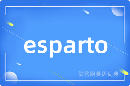 esparto