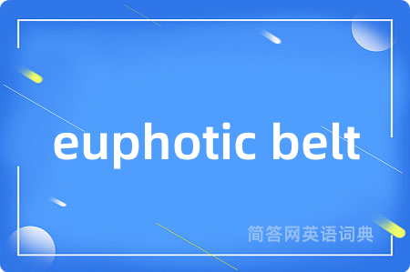 euphotic belt