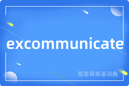 excommunicate