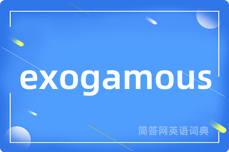 exogamous