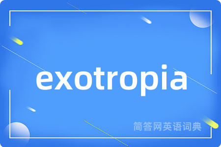 exotropia