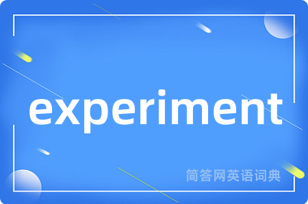 experiment