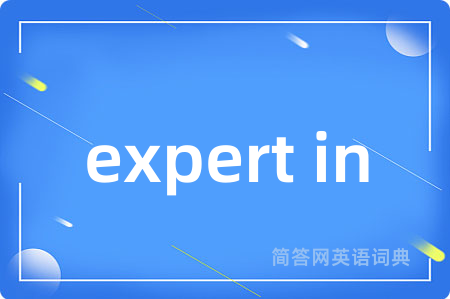 expert in
