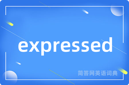 expressed