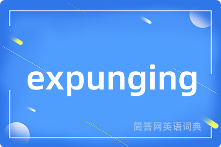 expunging
