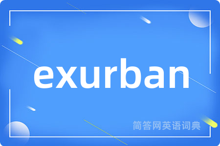 exurban