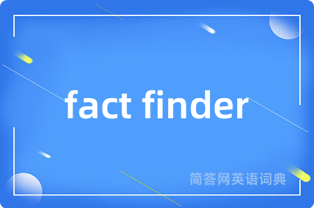 fact finder