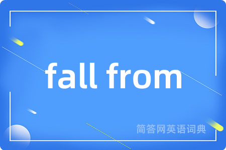 fall from