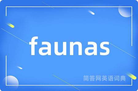 faunas