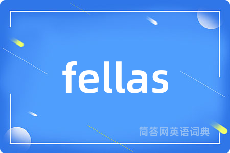 fellas是什么意思,fellas的中文翻译 fellas