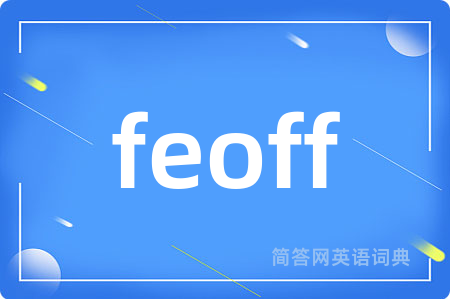 feoff