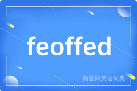 feoffed