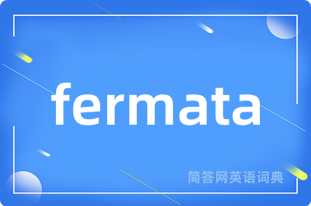 fermata