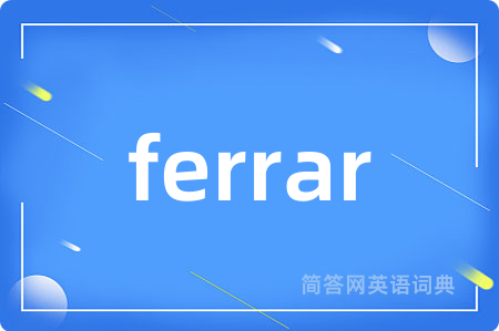ferrar