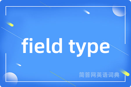 field type