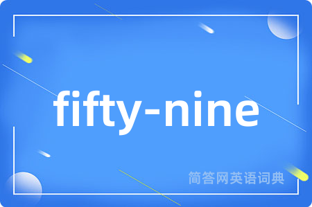 fifty-nine