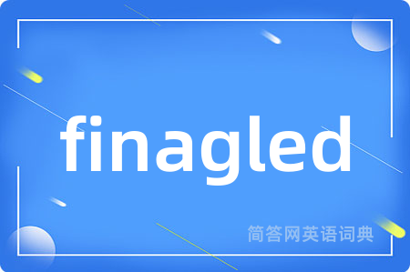 finagled