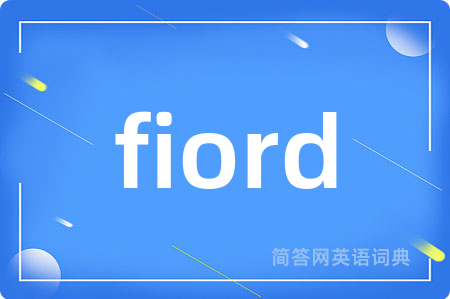 fiord