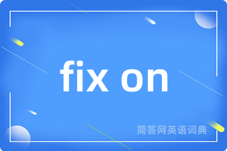 fix on
