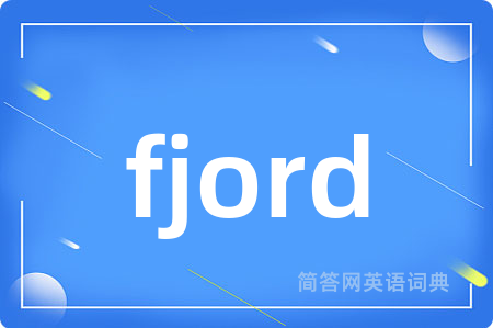 fjord