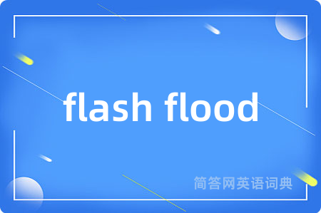 flash flood