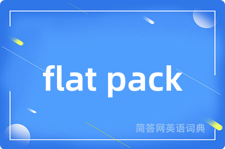 flat pack