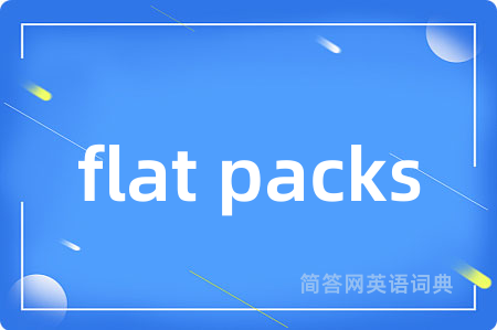 flat packs