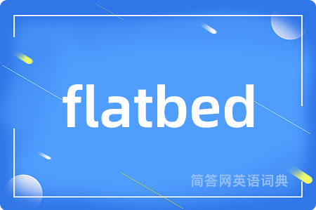 flatbed