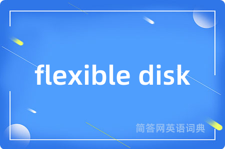 flexible disk