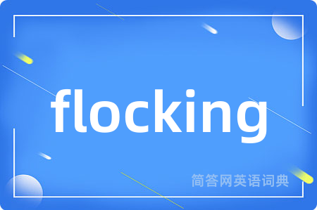 flocking