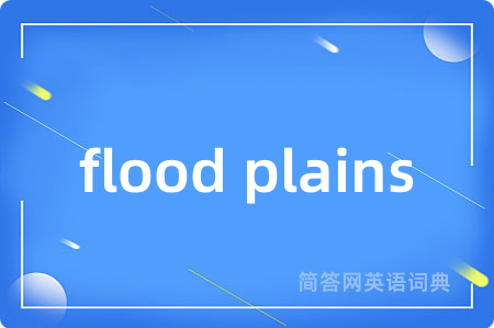 flood plains