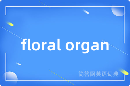 floral organ