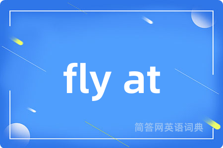 fly at