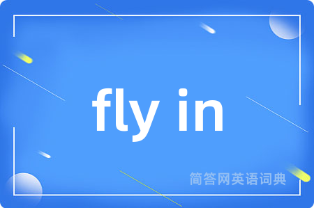 fly in
