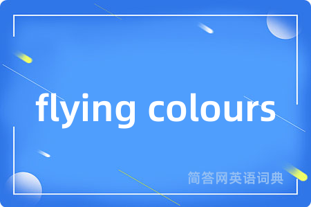 flying colours