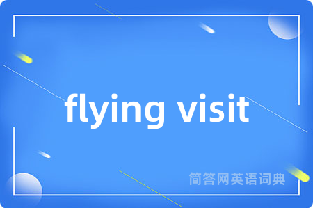flying visit