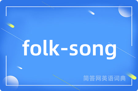 folk-song