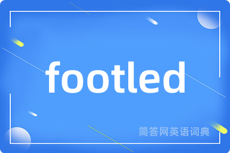footled