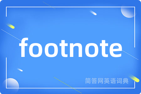 footnote
