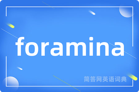 foramina