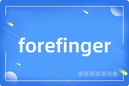forefinger