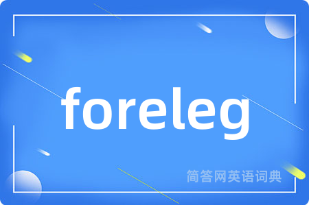 foreleg