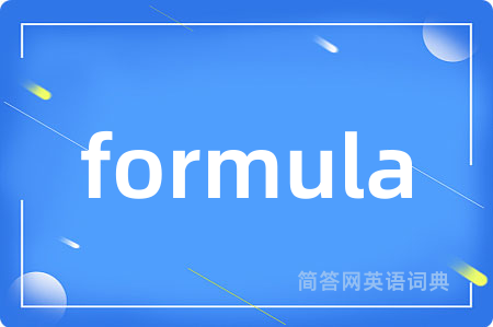 formula