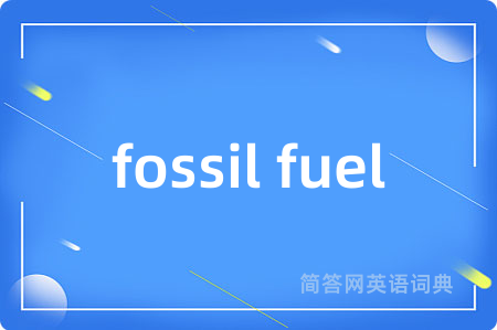 fossil fuel