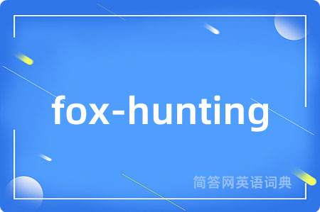 fox-hunting