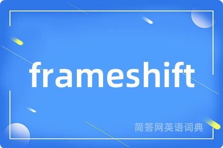 frameshift