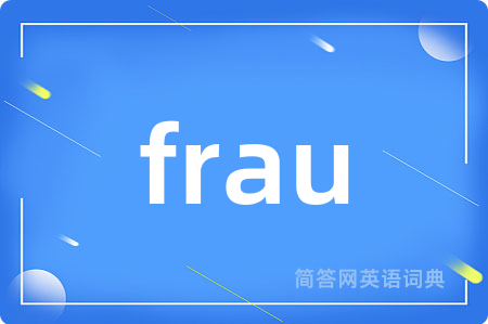 frau