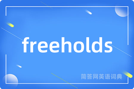 freeholds